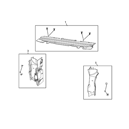 Jeep Wrangler 2018-Present Radiator And Related Parts; Charge Air Cooler Seal