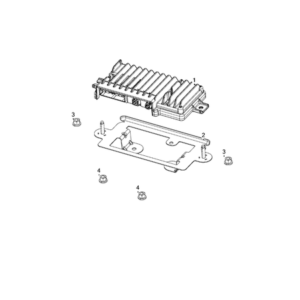 Jeep Grand Cherokee 2021-Present Keys, Modules And Engine Controllers Bracket