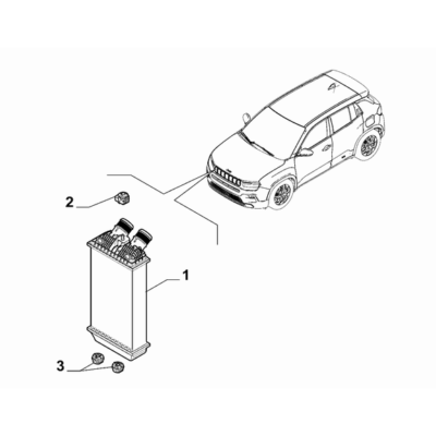 Jeep Avenger 2023-Present Heat Exchanger Pipeline Bush