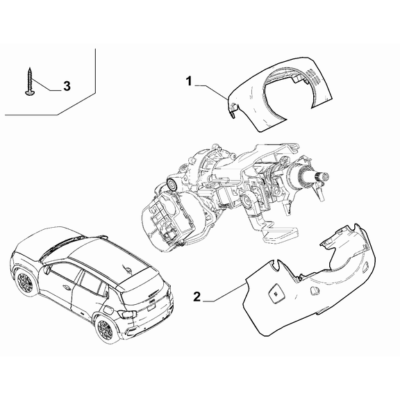 Jeep Avenger 2023-Present Instrument Panel Protection