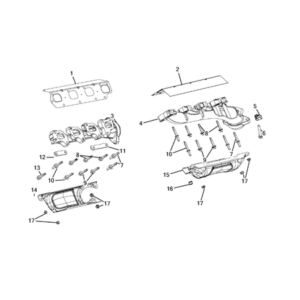 Jeep Renegade 2015-Present Exhaust Piping Silencer