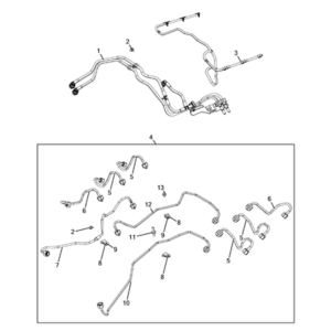 Jeep Renegade 2015-Present Exhaust Piping Silencer