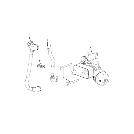 Jeep Cherokee 2014-2018 Engine Oil Cooler Clip