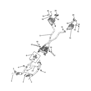 Jeep Grand Cherokee 2011-2020 Exhaust System Silencer