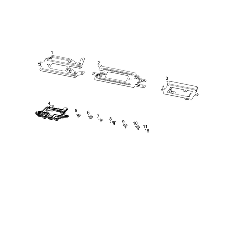 Jeep Grand Cherokee 2021-Present Keys, Modules And Engine Controllers Screw And Washerassy