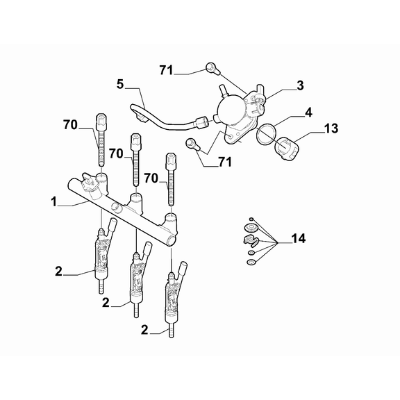 Jeep Avenger 2023-Present Fuel Injection System Seal Gasket