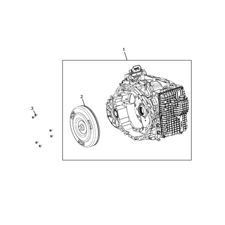 Jeep Compass 2017-Present Transmission Assembly Screw