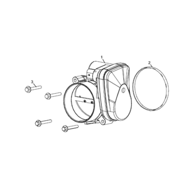 Jeep Grand Cherokee 2021-Present Throttle Body Bz Throttle Body