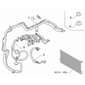 Jeep Avenger 2023-Present Ventilation And Heating Sensor