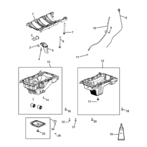 Jeep Renegade 2015-Present Crankshaft And Flywheel Screw