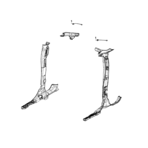 Jeep Renegade 2015-Present Governmental Bodies Cars Devices Bracket