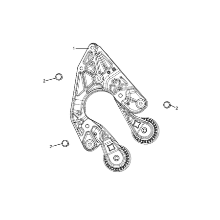 Jeep Wrangler 2018-Present Pulleys And Related Parts Adjustable Tightener