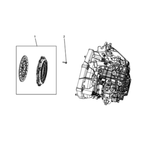 Jeep Wrangler 2018-Present Crankshaft, Piston, Drive Plate, Flywheel, And Damper Bearing