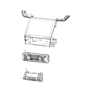 Jeep Compass 2017-Present Park Assist Moulding