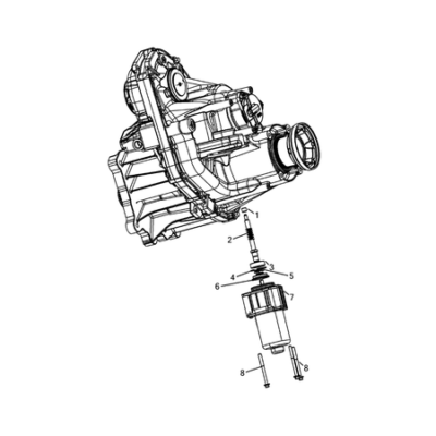 Jeep Grand Cherokee 2011-2020 Gearshift Controls And Related Parts Clamping Kit