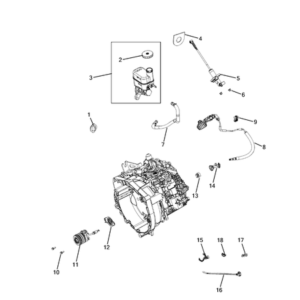 Jeep Avenger 2023-Present Crankcase And Cylinder Head Plane Washer