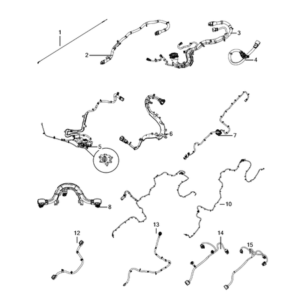 Jeep Renegade 2015-Present Cable Set (Centre) Cable Harness