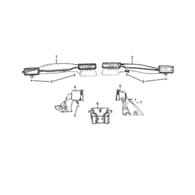 Jeep Grand Cherokee 2021-Present Air Ducts Air Ducting