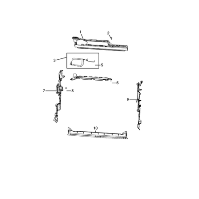 Jeep Compass 2017-Present Radiator And Related Parts; Charge Air Cooler Protection