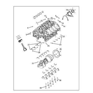 Jeep Wrangler 2018-Present Engine Identification, Service Engines & Engine Service Kits Seal