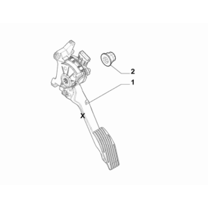 Jeep Compass 2017-Present Engine Mounting Screw