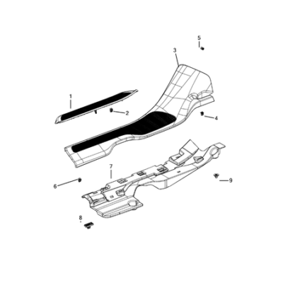 Jeep Grand Cherokee 2021-Present Panels – Moldings – Scuff Plates, Pillar, Cowl, 1/4 Panel Trim And Cargo Covers Clip