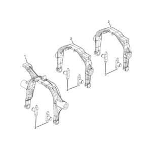 Jeep Wrangler 2018-Present Front Axle: Housing, Differential And Vent Bevel Gear/Pinionset