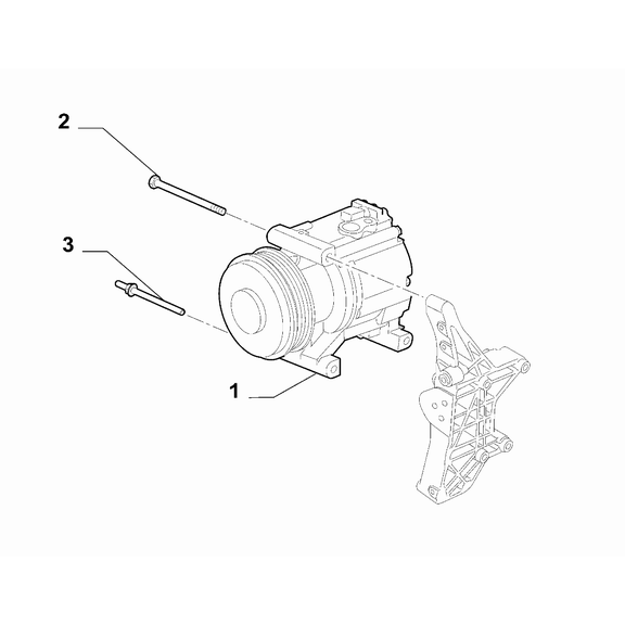 Jeep Renegade 2015-Present Air Conditioning Compressor Remanufactured Compressor