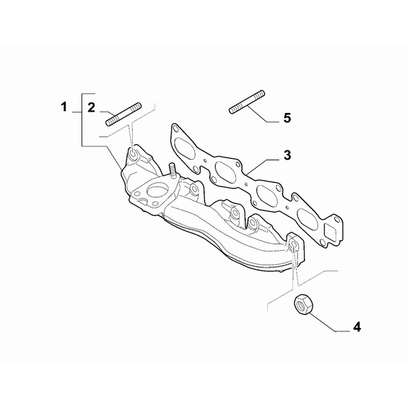 Jeep Renegade 2015-Present Exhaust Manifold Seal Gasket