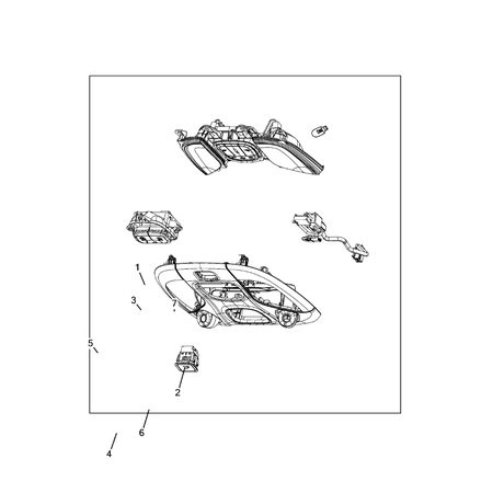 Jeep Compass 2017-Present Consoles Ornament