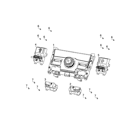 Jeep Grand Cherokee 2021-Present Switches Switch