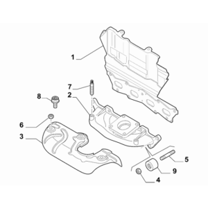 Jeep Renegade 2015-Present Exhaust Piping Silencer Catalized