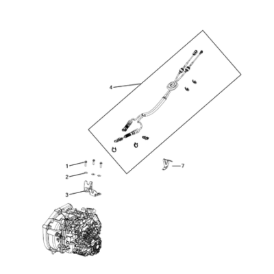 Jeep Cherokee 2014-2018 Gearshift Controls And Related Parts Plane Washer