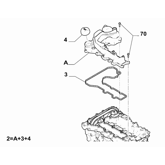 Jeep Avenger 2023-Present Lubrication System Seal Gasket