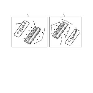 Jeep Renegade 2015-Present Crankcase And Cylinder Head Screw