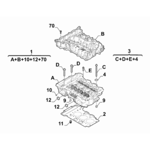 Jeep Avenger 2023-Present Crankcase And Cylinder Head Valve