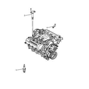 Jeep Wrangler 2018-Present Battery, Battery Tray And Cables Screw