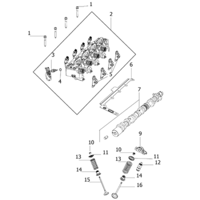 Jeep Renegade 2015-Present Distribution Screw