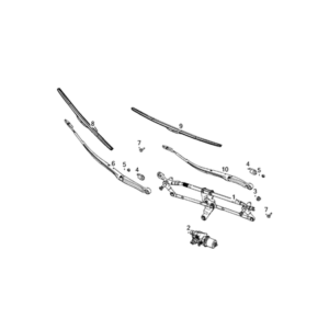 Jeep Avenger 2023-Present Bodyshell, Panels (Front Part) Screw