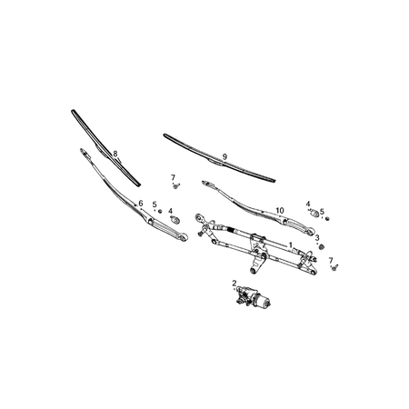 Jeep Grand Cherokee 2021-Present Wiper And Washer System Screw