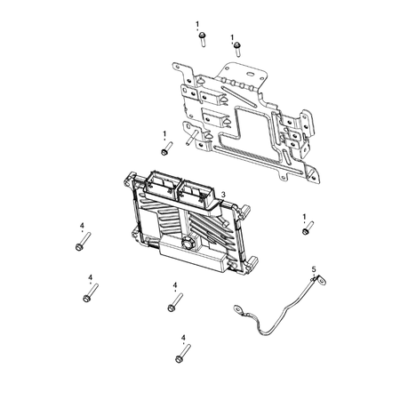 Jeep Wrangler 2018-Present Keys, Modules And Engine Controllers Strap