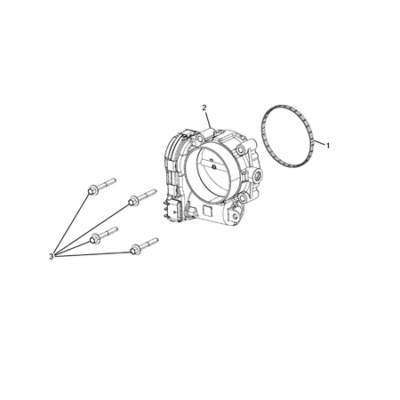 Jeep Wrangler 2018-Present Throttle Body Bz Throttle Body