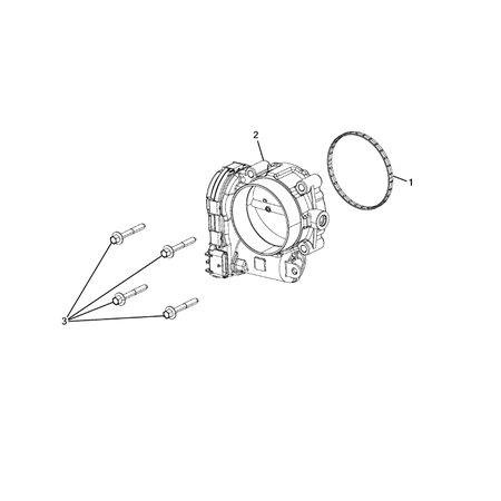 Jeep Wrangler 2018-Present Throttle Body Screw