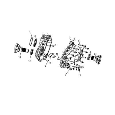 Jeep Grand Cherokee 2011-2020 Case, And Extension Seal Gasket