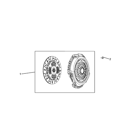 Jeep Wrangler 2018-Present Clutch Screw