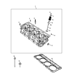 Jeep Compass 2017-Present Timing Belt/Chain And Cover And Balance Shaft Adjustable Tightener