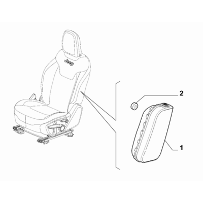 Jeep Renegade 2015-Present Air-Bag Devices Air-Bag