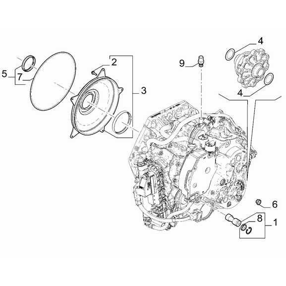 Jeep Renegade 2015-Present Cambio Ibrido Di Velocita’ Plug