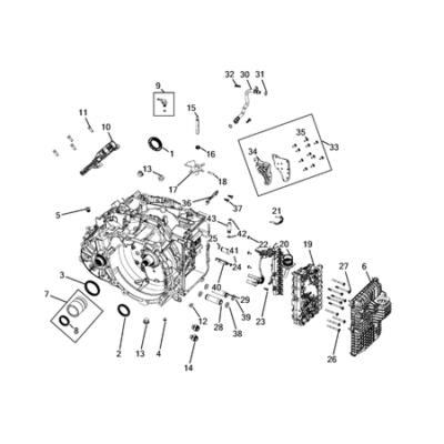 Jeep Cherokee 2014-2018 Automatic Transmission / Transaxle And Torque Converter Screw