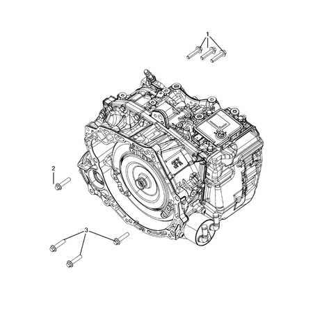 Jeep Compass 2017-Present Mounting And Skid Plate Screw